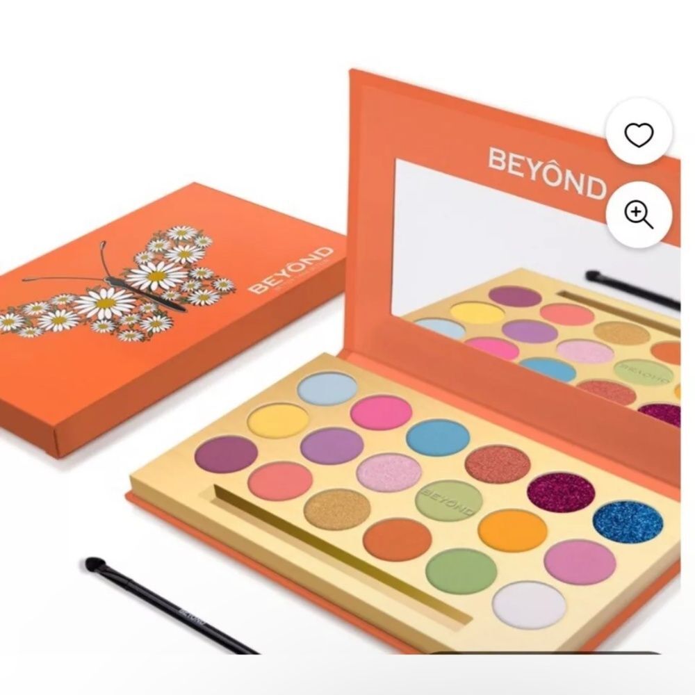 Beyond Mothra 18 Colors Shimmer & Matte Highly Pigment Eyeshadow Palette